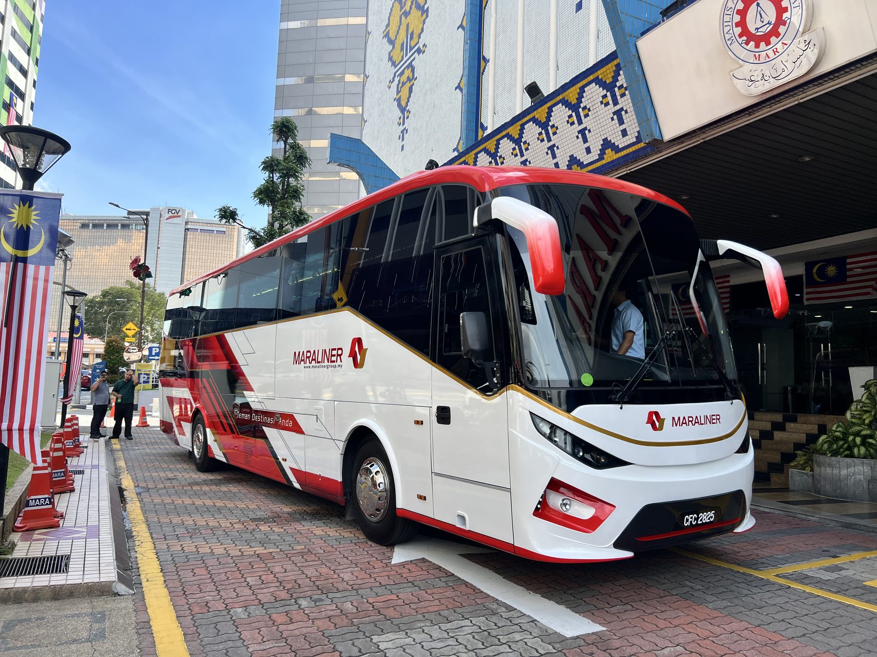 MARALINER bus at Menara MARA